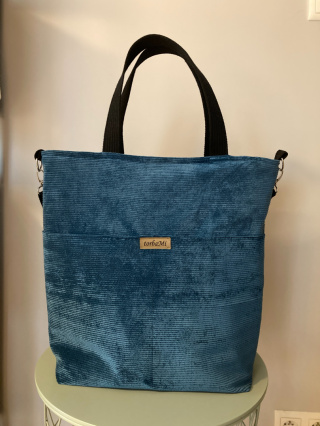 Torba szoperka sztruks i koci panel