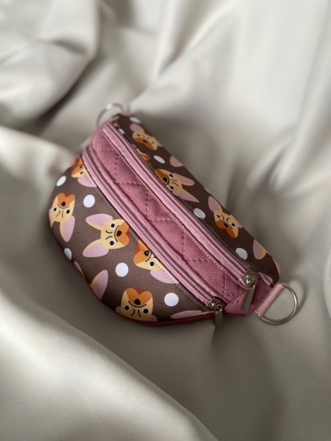 Nerka z tkanin wodoodpornych Lola w buldożki rozmiar S