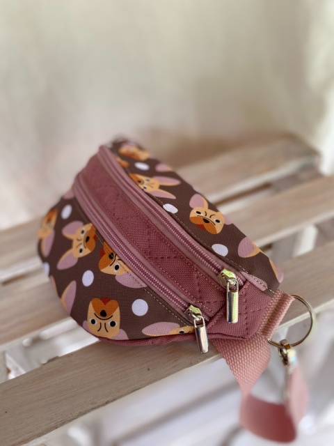 Nerka z tkanin wodoodpornych Lola w buldożki rozmiar S