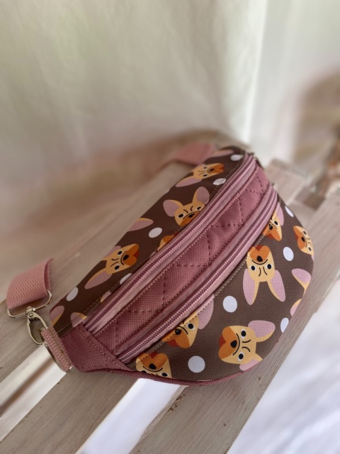 Nerka z tkanin wodoodpornych Lola w buldożki rozmiar S