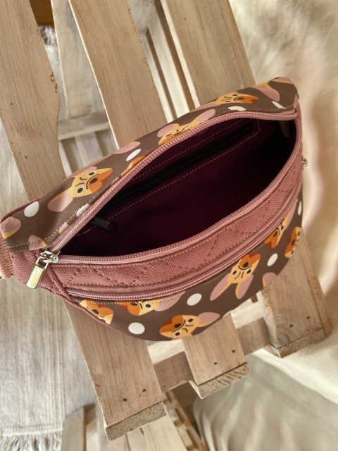 Nerka z tkanin wodoodpornych Lola w buldożki rozmiar S