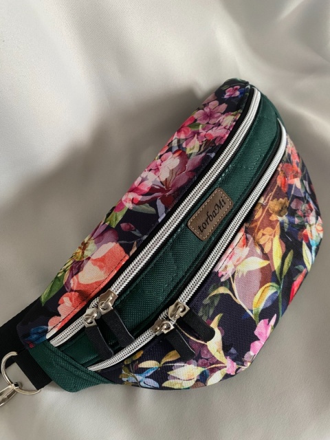 Nerka Luna z tkanin wodoodpornych jesienne kwiaty rozmiar M