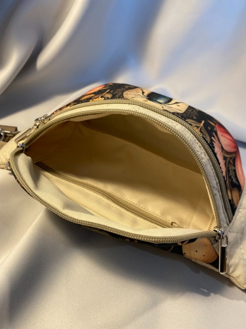 Nerka z tkanin wodoodpornych Żuczki i wanilia rozmiar M - NA ZAMÓWIENIE