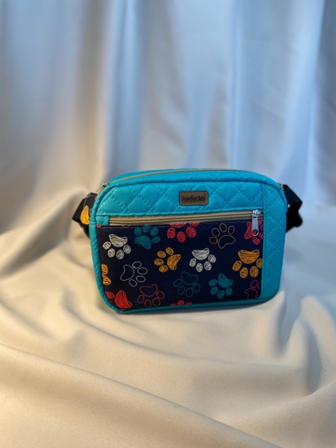 Zestaw na spacer z psem: saszetka biodrowa Tami i saszetka na smaczki - NA ZAMÓWIENIE