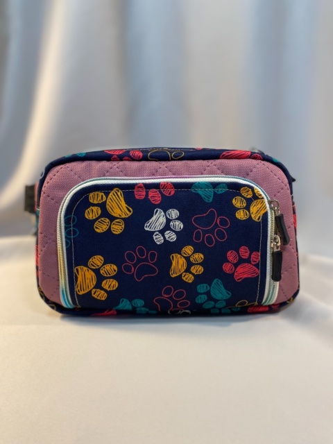 Zestaw na spacer z psem: saszetka biodrowa Tala i saszetka na smaczki - NA ZAMÓWIENIE