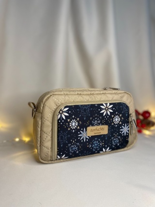 Torebka Tala z tkanin wodoodpornych Śnieżynka