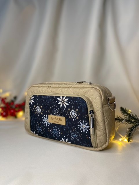 Torebka Tala z tkanin wodoodpornych Śnieżynka