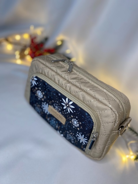 Torebka Tala z tkanin wodoodpornych Śnieżynka