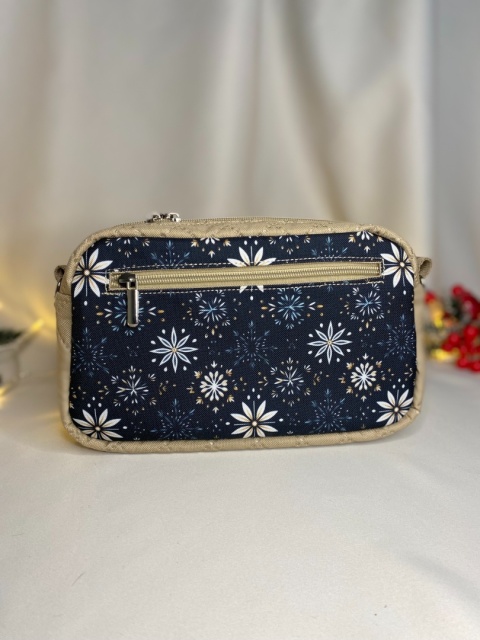 Torebka Tala z tkanin wodoodpornych Śnieżynka